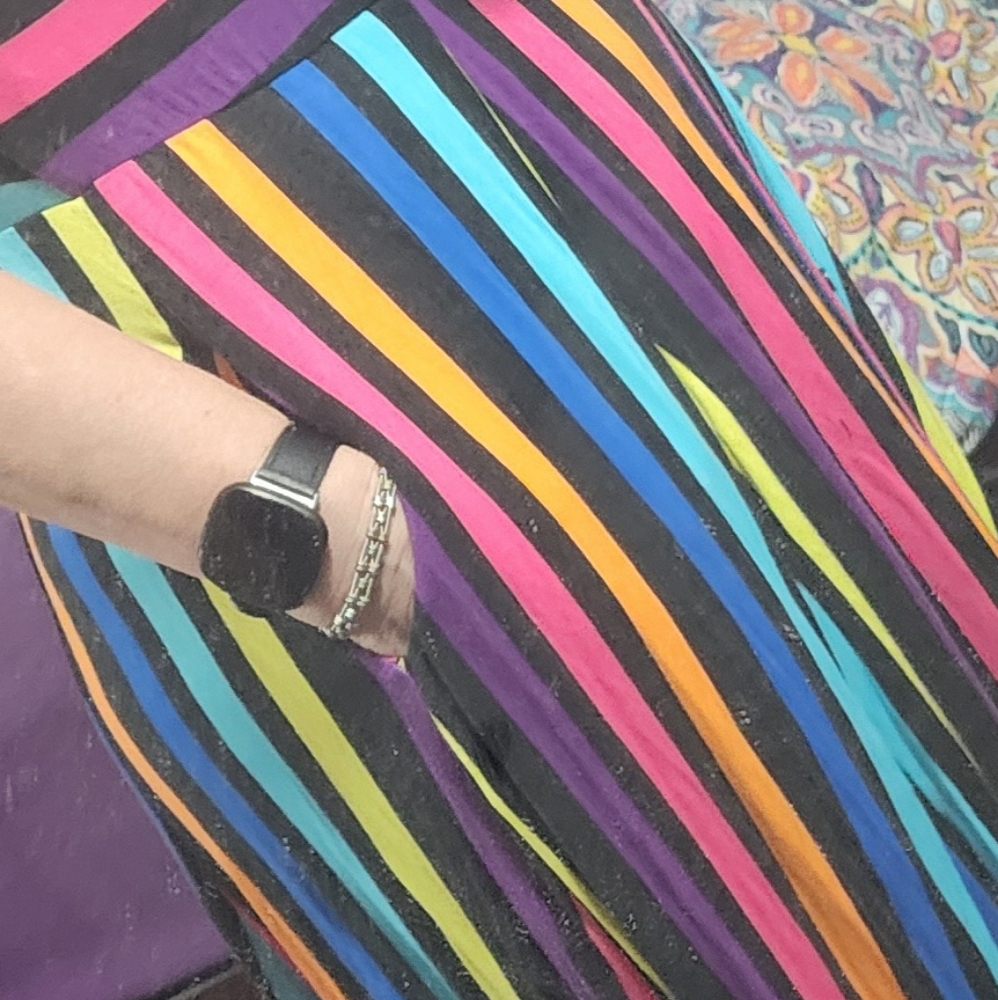 Torrid Multicolor Striped Knit Dress - Picture 6 of 9